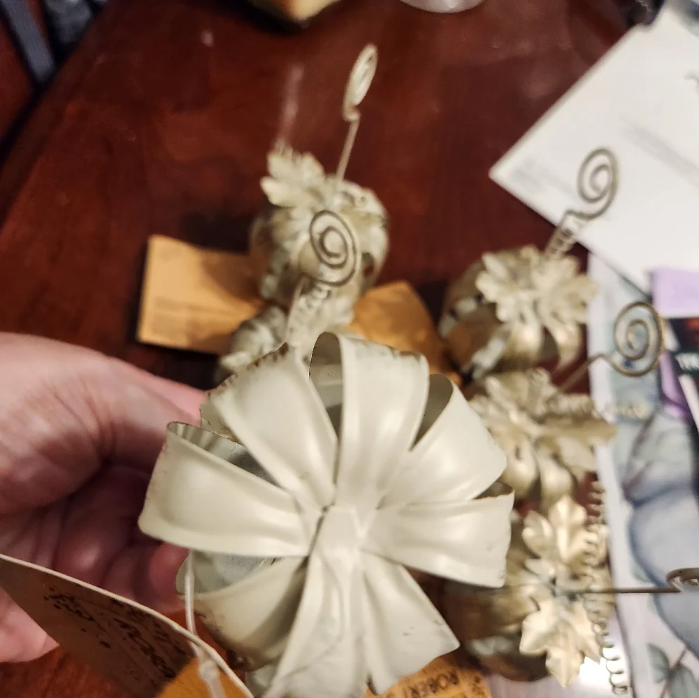 Robert Stanley Pumpkin Card Holders 7 Pieces - Picture 3 of 4